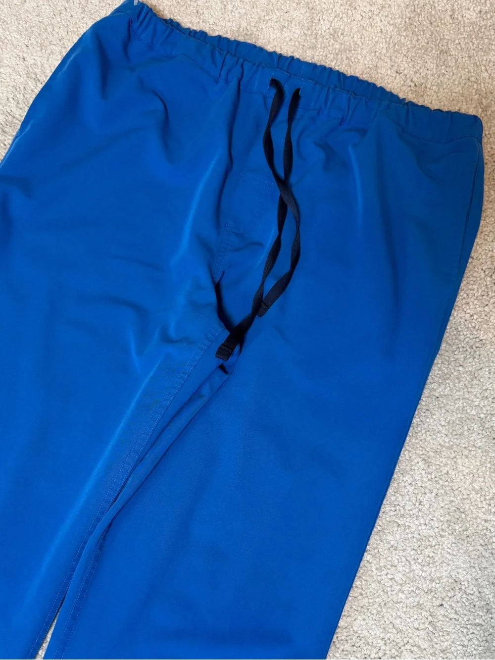 FIGS Pisco Scrub Pants Men’s Large Royal Blue FM4500 Straight Leg Technical